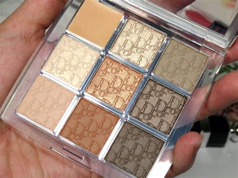 dior backstage oogschaduw warm|dior backstage eye palette.